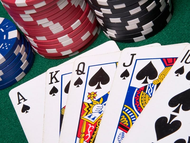 Elegant casino interieur